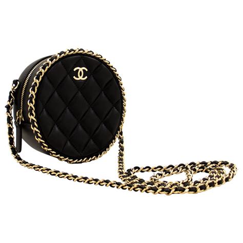 chanel circular bag|chanel crossbody mini bag.